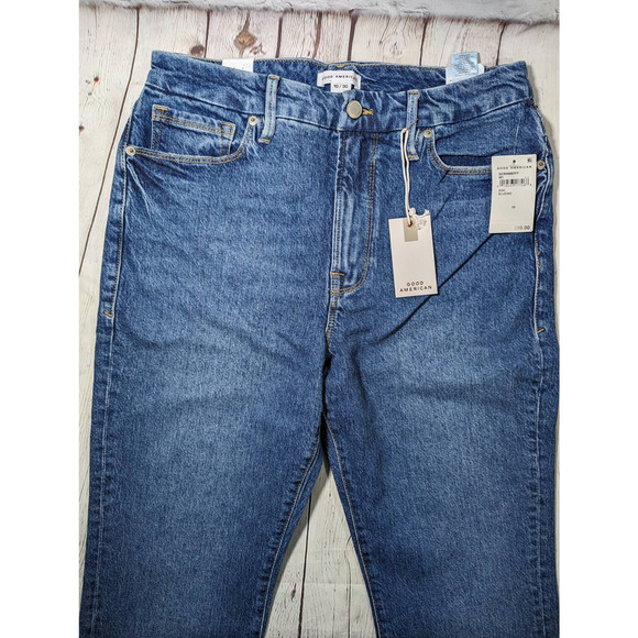 Good American High Rise Women Jeans - Blue - Picture 3 of 14